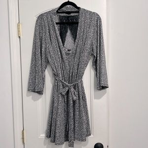 Nightie dress and robe 2-piece set